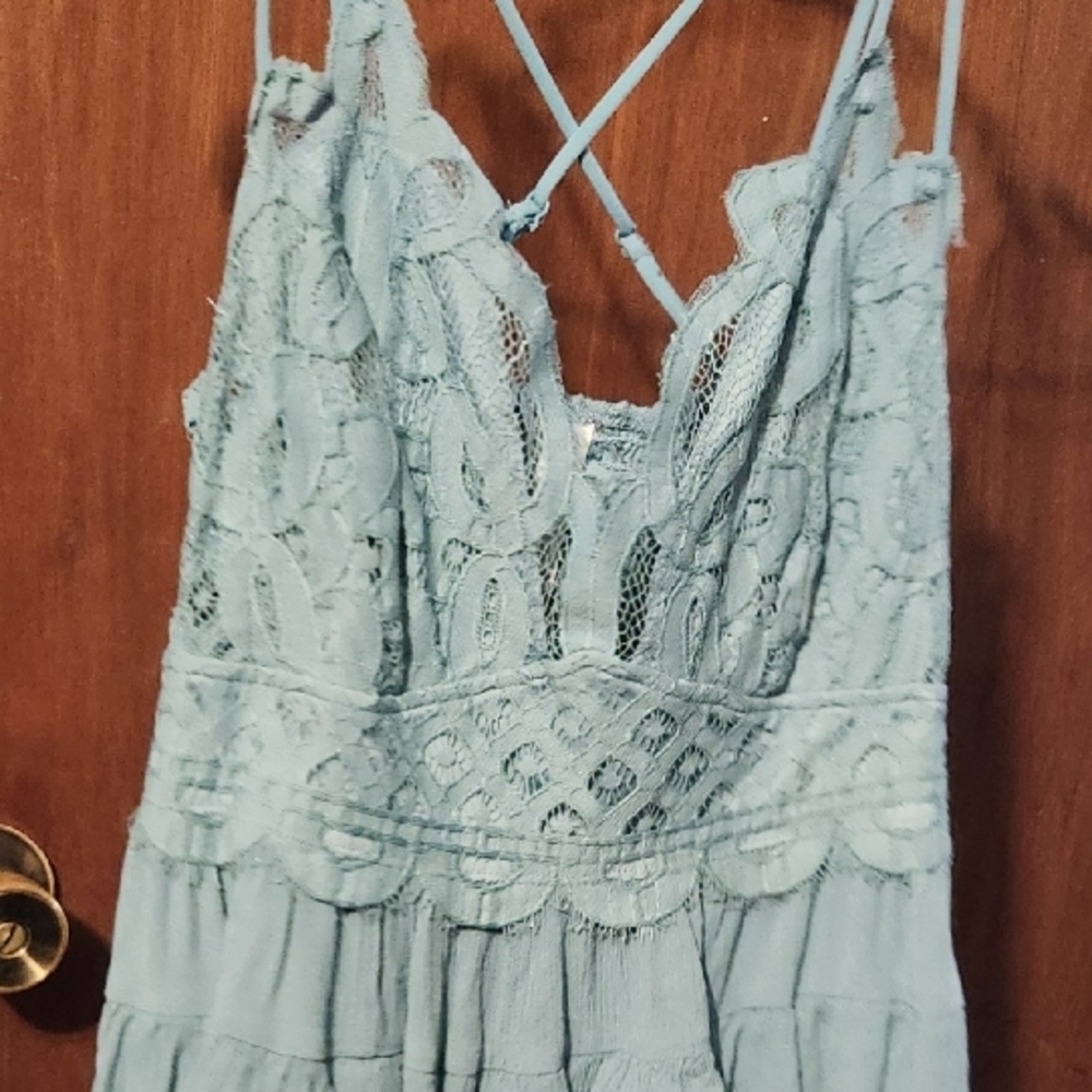 Lace Strappy Dress